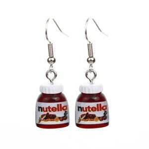 Quirky Y2K Resin Mini Playful Vintage Style Dangling Food Earrings